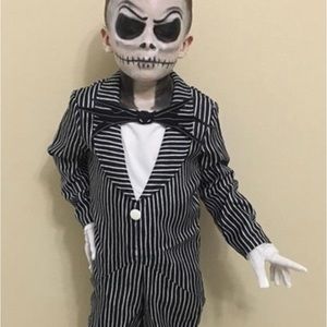 Disney Jack skellington outfit - kids size large - nightmare before Christmas